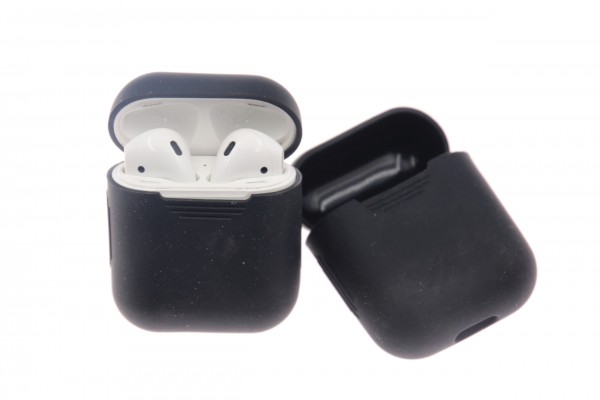 Airpod Case black, Silikon