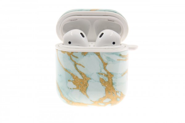 Airpod Case verdoro marmoriert, Hartschale