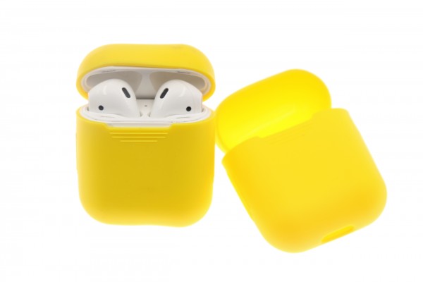 Airpod Case yellow, Silikon